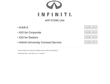 Tablet Screenshot of infinitiappstore.com